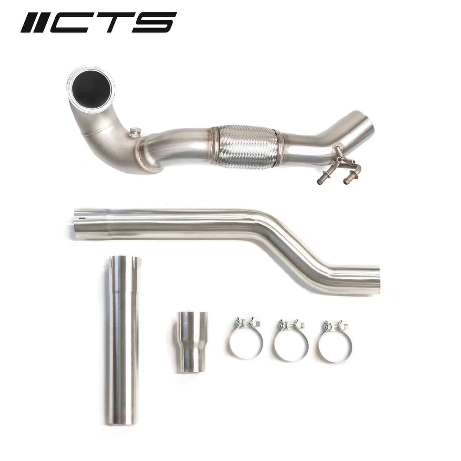 CTS Turbo Downpipe VW Golf 7R Audi S3 8V AWD 3