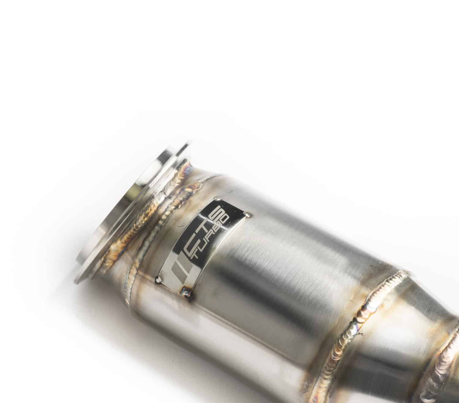 cts turbo downpipe 3″ cat bmw bmw m3 m4 m2c f8x 3