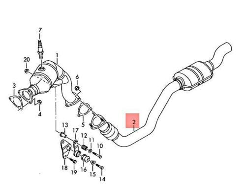 cts turbo downpipe audi a4 a5 q5 b8 2 0t 3