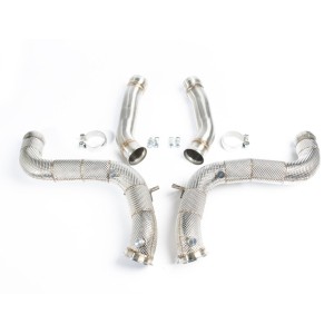 cts turbo downpipe mercedes c63 63s amg w205 m177