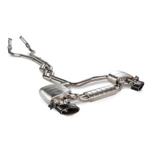 Akrapovic Link Pipe Set Rvs Audi Rs6 Rs7 2