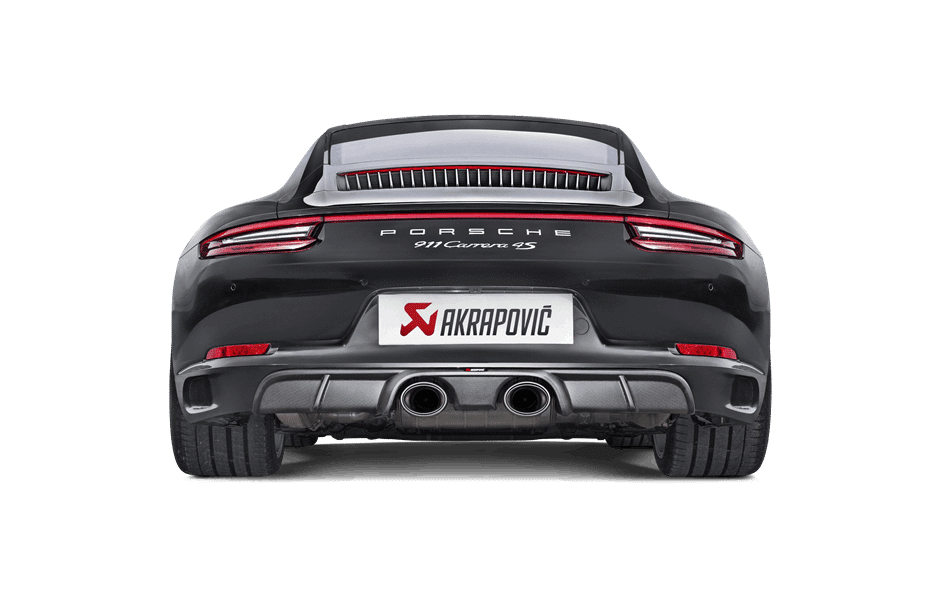 Akrapovič Diffuser Mat Porsche 911 Carrera S 4 GTS 991.2 1