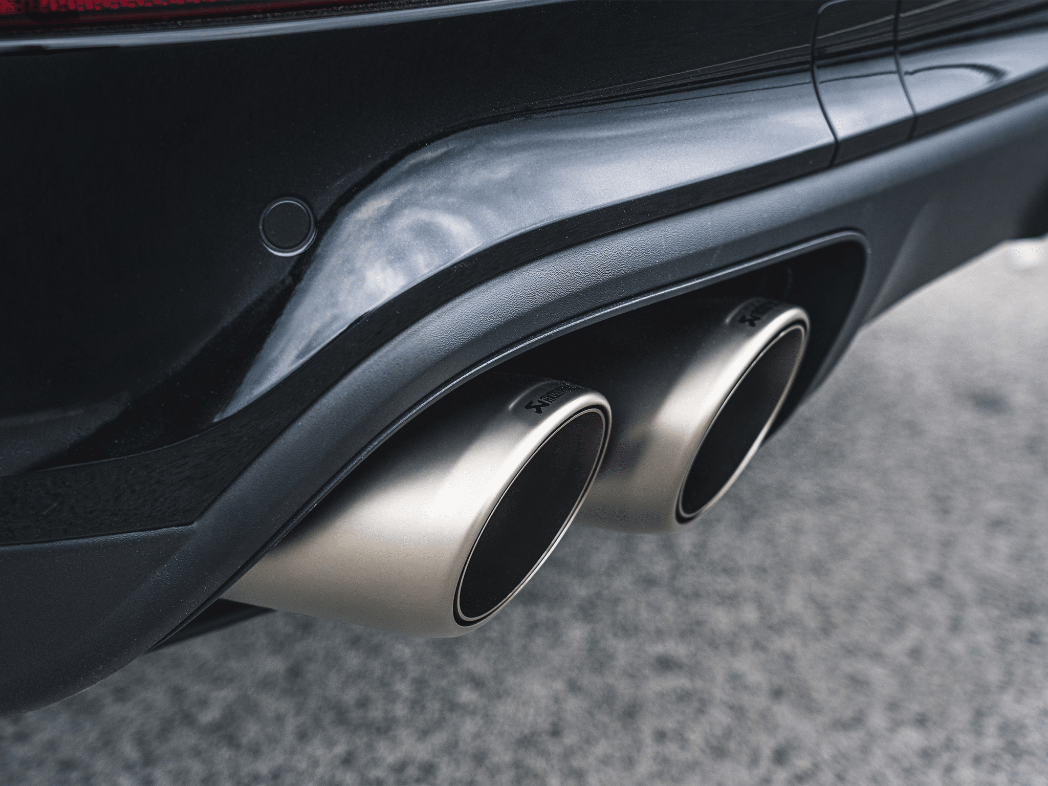 Akrapovic Eindstuk Set Titanium Porsche 536 Cayenne E3 1