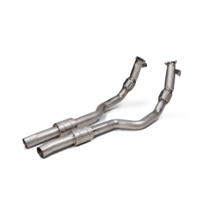 Akrapovič Link Pipe Set Audi RS6 Avant RS7 Sportback C8