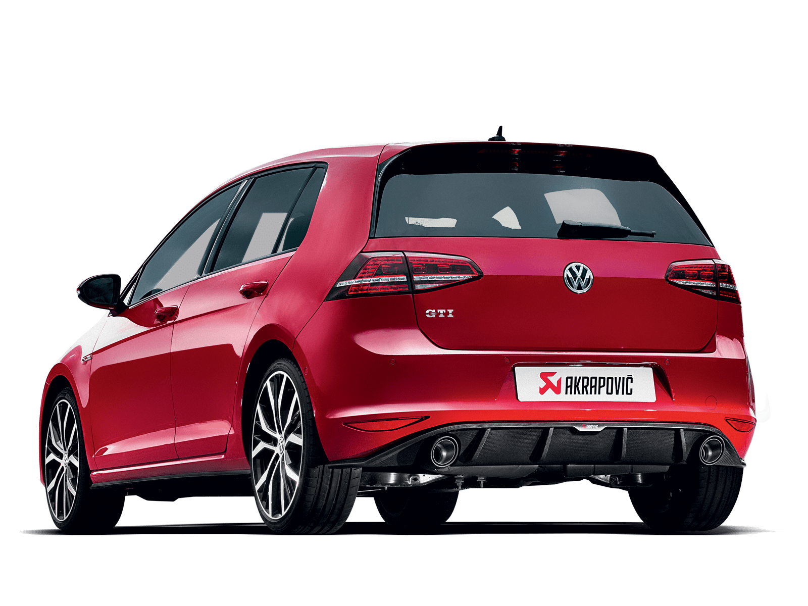 Akrapovič Slip On Line Volkswagen Golf 7 GTI 2