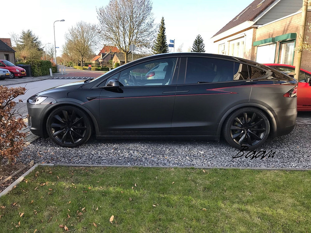 Airmatic Verlaging met luchtvering Tesla Model X