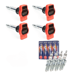 MEGADEAL Endura Performance Bobines + NGK Racing Bougies VAG 1.8T 20VT / 2.0 TFSI EA113 EA888
