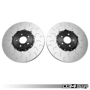 2 Piece Floating Front Brake Rotor Upgrade Kit for Audi B8.5 SQ5 1