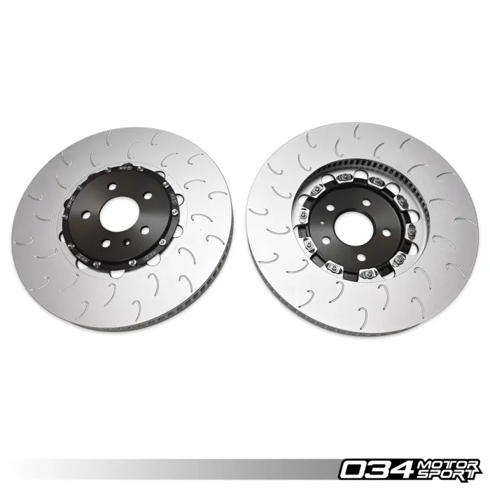2 Piece Floating Front Brake Rotor Upgrade Kit for Audi B8.5 SQ5 2