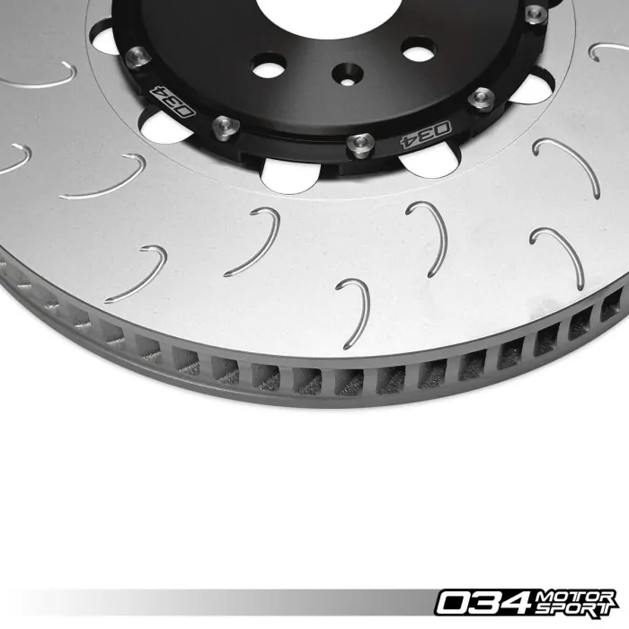 2 Piece Floating Front Brake Rotor Upgrade Kit for Audi B8.5 SQ5 4