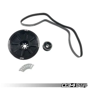 Dual Pulley Hardware Kit, 190mm, Audi B8 S4 S5 Q5 SQ5, C7 A6 A7, D4 A8 3.0 TFSI 1