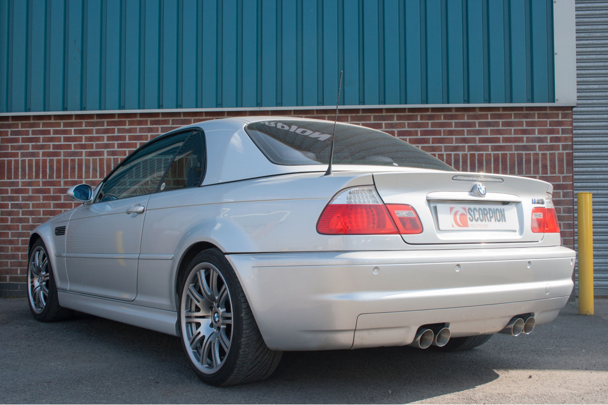 Scorpion Achterdemper BMW M3 E46 5