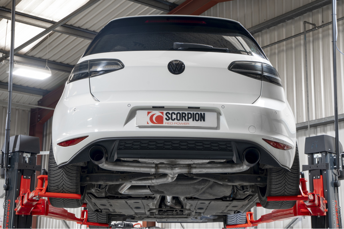 Scorpion Cat Back GTI Style Systeem VW MK7 GTD 2013 17 04
