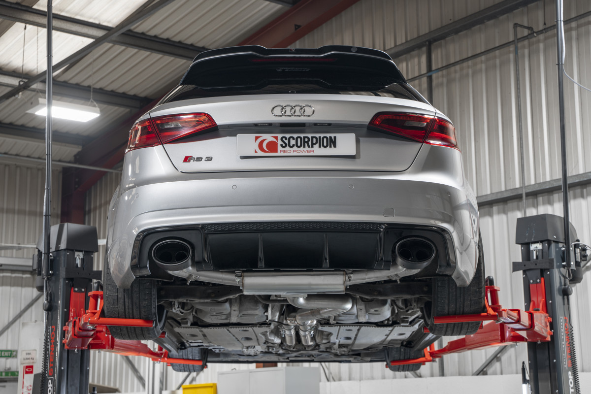 Scorpion Cat Back Systeem Audi RS3 8V Sportback 03