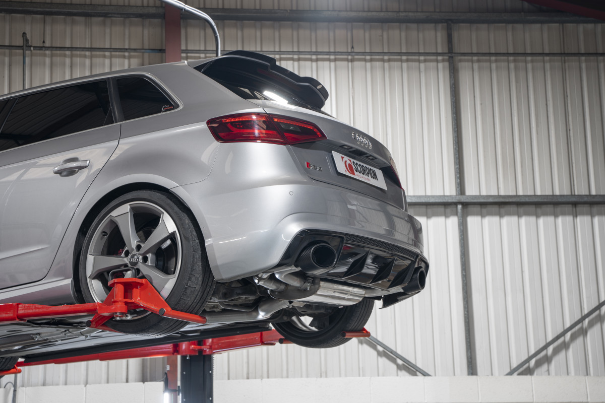 Scorpion Cat Back Systeem Audi RS3 8V Sportback 05