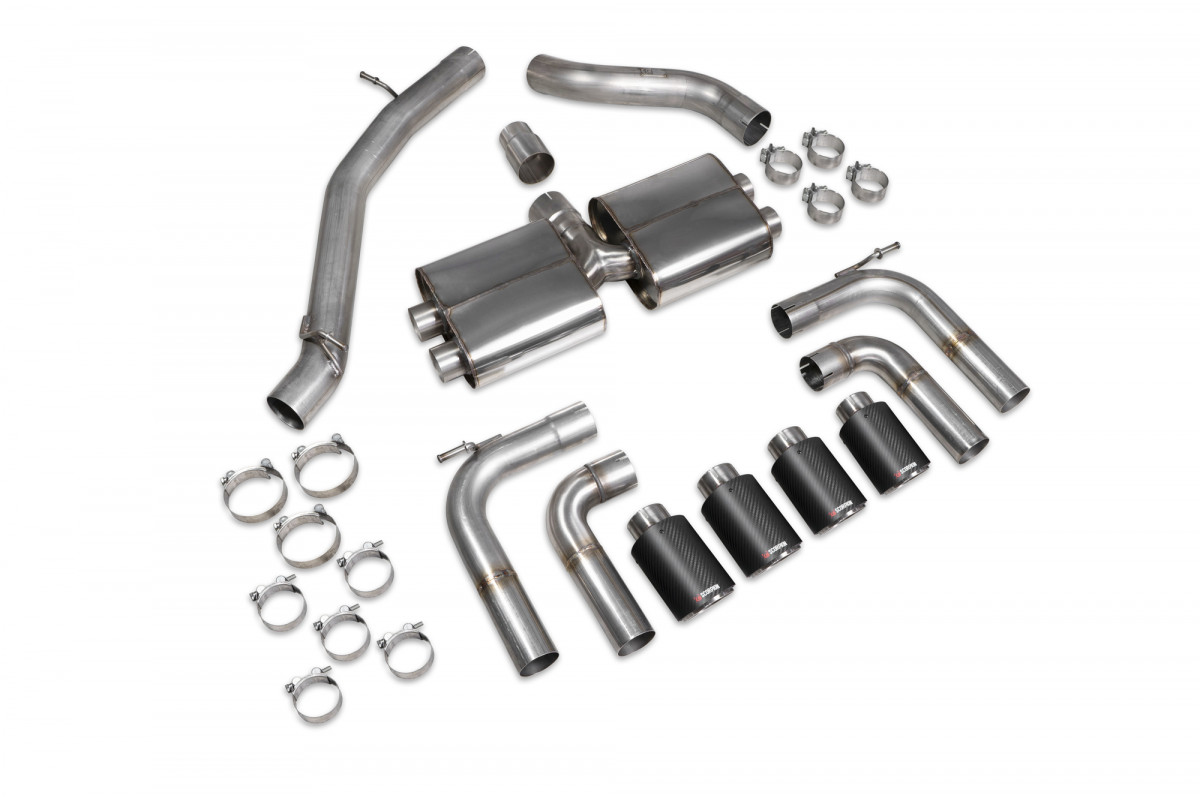 Scorpion Cat GPF systeem Audi S3 2.0T 8V Saloon PFL 2