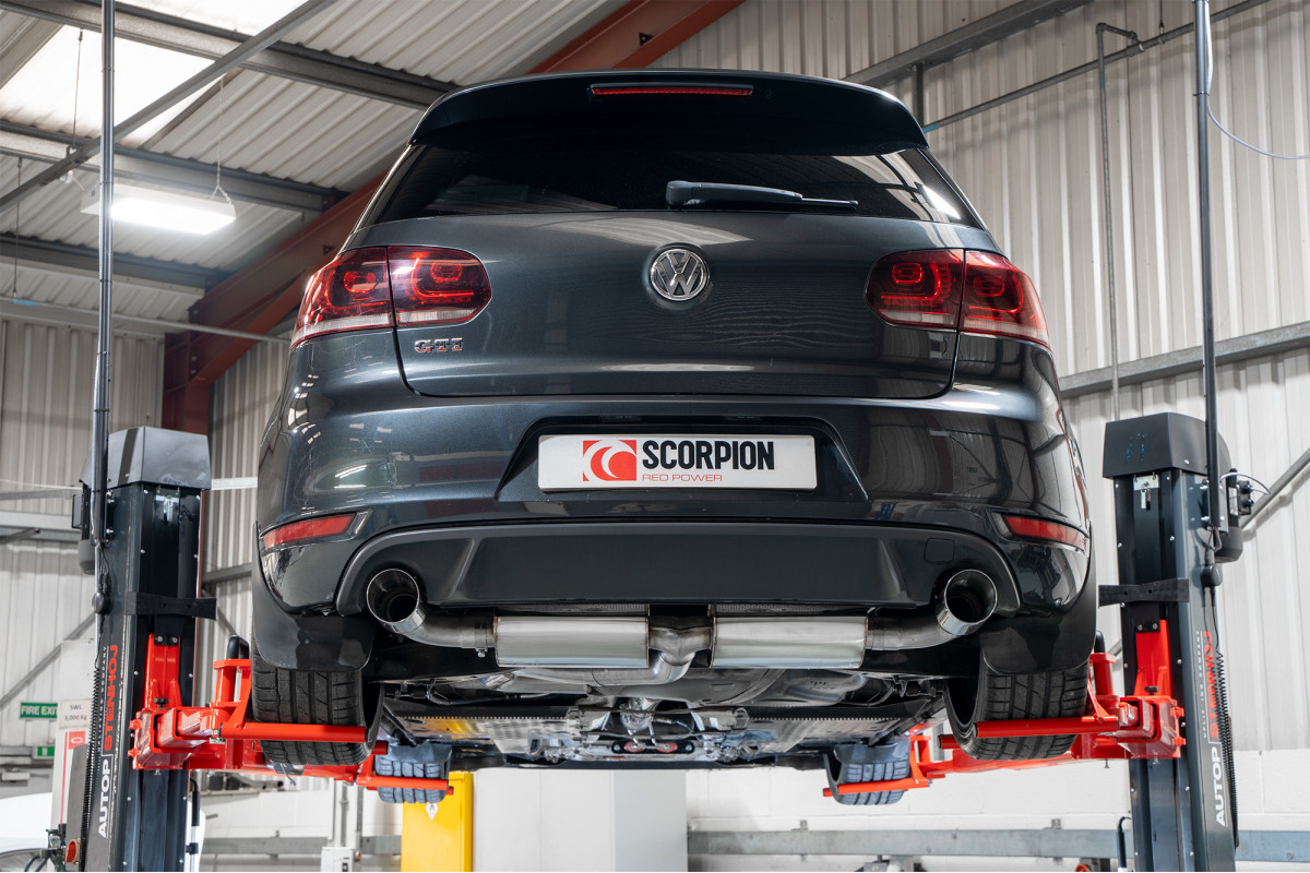 Scorpion Catback Uitlaat VW Golf 6 GTI 3