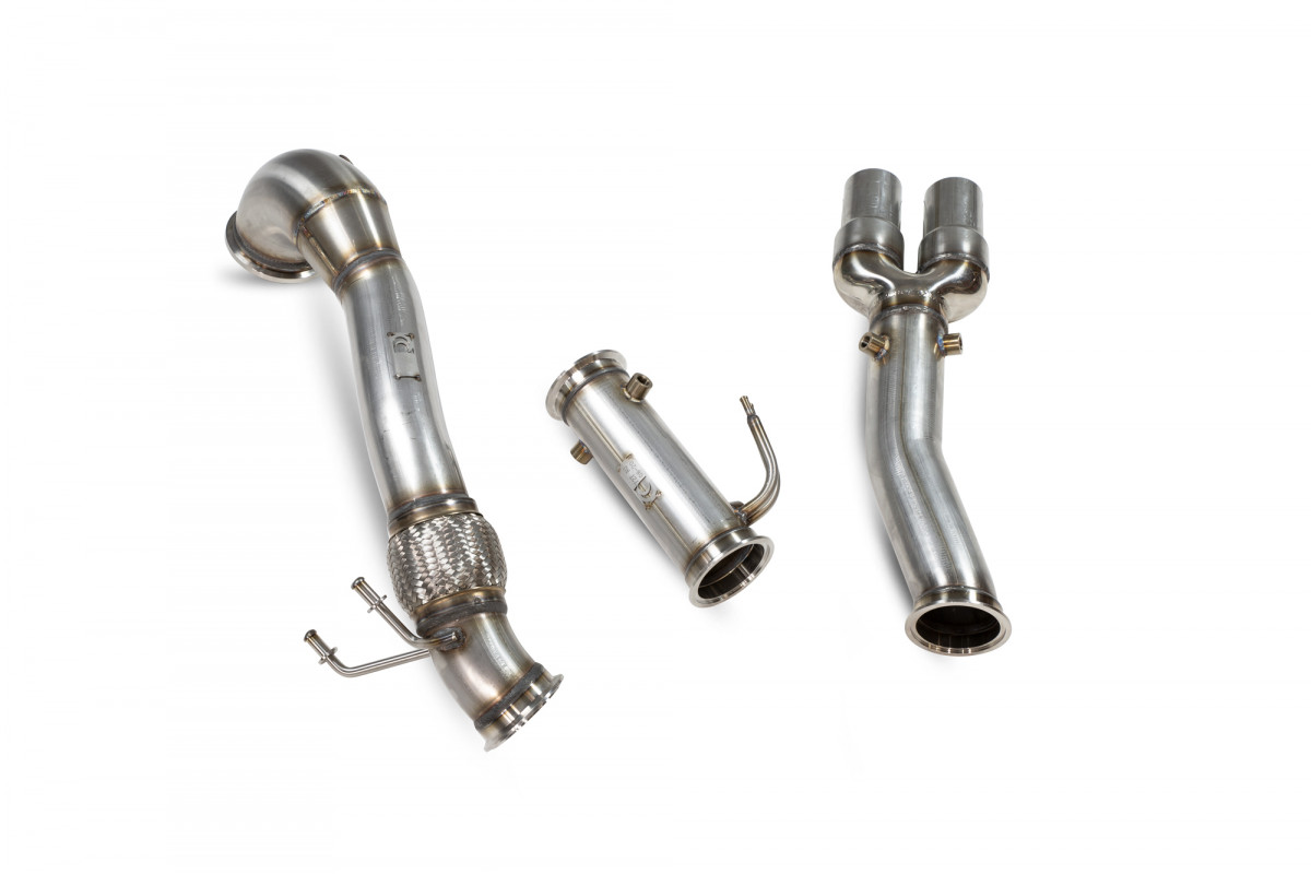 Scorpion Downpipe Decat Audi RS3 8V5 8Y TTRS Mk3 8S 2