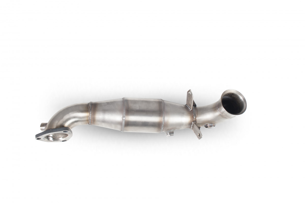 Scorpion Downpipe high flow sportkatalysator Peugeot 208 gti 4