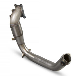 Scorpion Downpipe met Sportkat Honda Civic Type R FK2 01