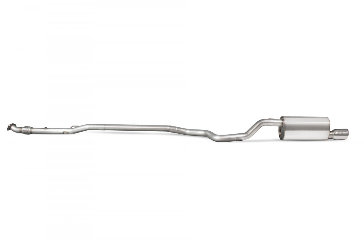 Scorpion Niet geresoneerd Cat Back Vauxhall Corsa E 1.4T 03