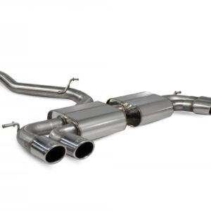 Scorpion Niet res Cat GPF back systeem VW Golf R MK7.5 1