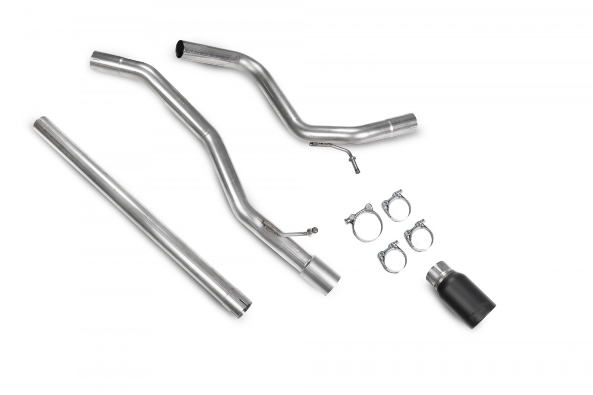 Scorpion Niet resonerend Cat Back Systeem VW Up GTI 03