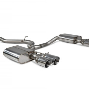 Scorpion Niet resonerend Cat Back VW MK7.5 Golf Estate R 1