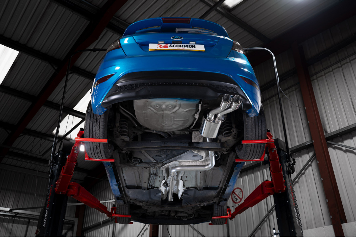 Scorpion Niet resonerend Cat Back systeem Ford MK7 Fiesta 06