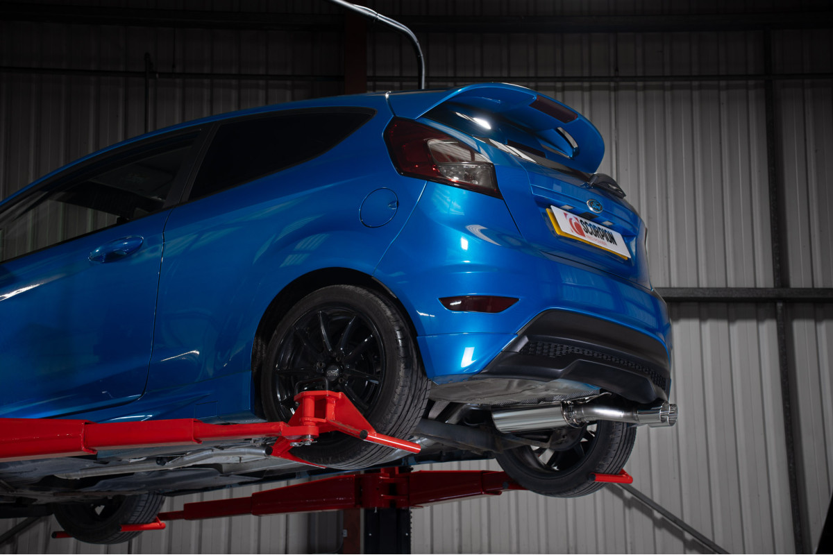 Scorpion Niet resonerend Cat Back systeem Ford MK7 Fiesta 07