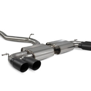 Scorpion Niet resonerend Cat back Systeem Audi S3 2.0T 8V 1