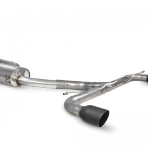 Scorpion Niet resonerend Predator Cat Back VW Scirocco R 01