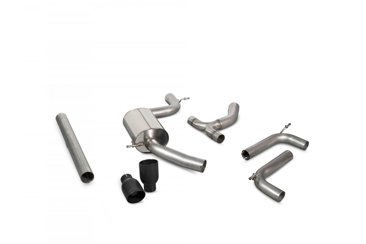 Scorpion Niet resonerend cat back Systeem VW MK7.5 Golf 03