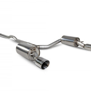 Scorpion Non Resonated Cat Back system Mini Clubman R55 1