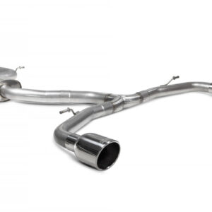 Scorpion Non resonated GPF back Systeem VW MK8 Golf 01