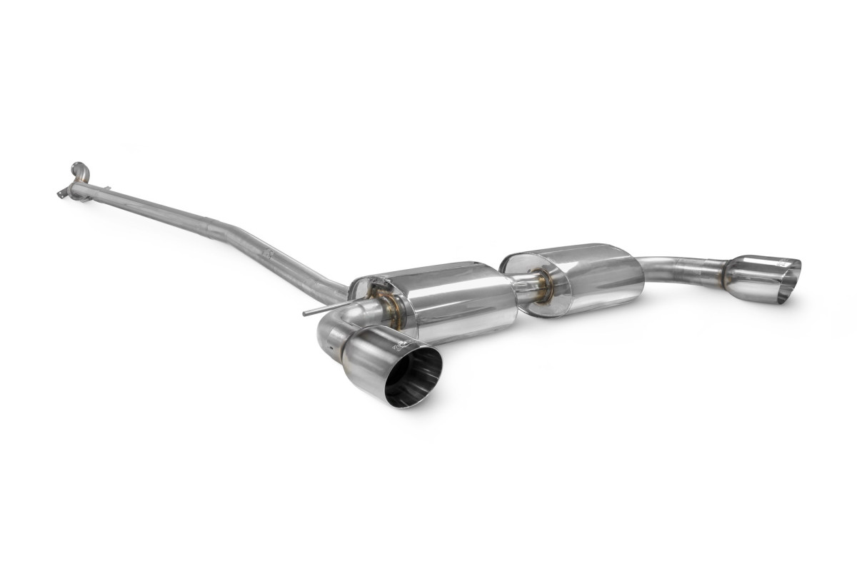 Scorpion Non resonated cat back Mini Countryman R60 R61 2