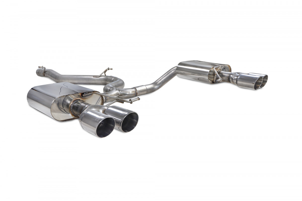 Scorpion Non resonated gpf back system Seat Leon Cupra ST 1