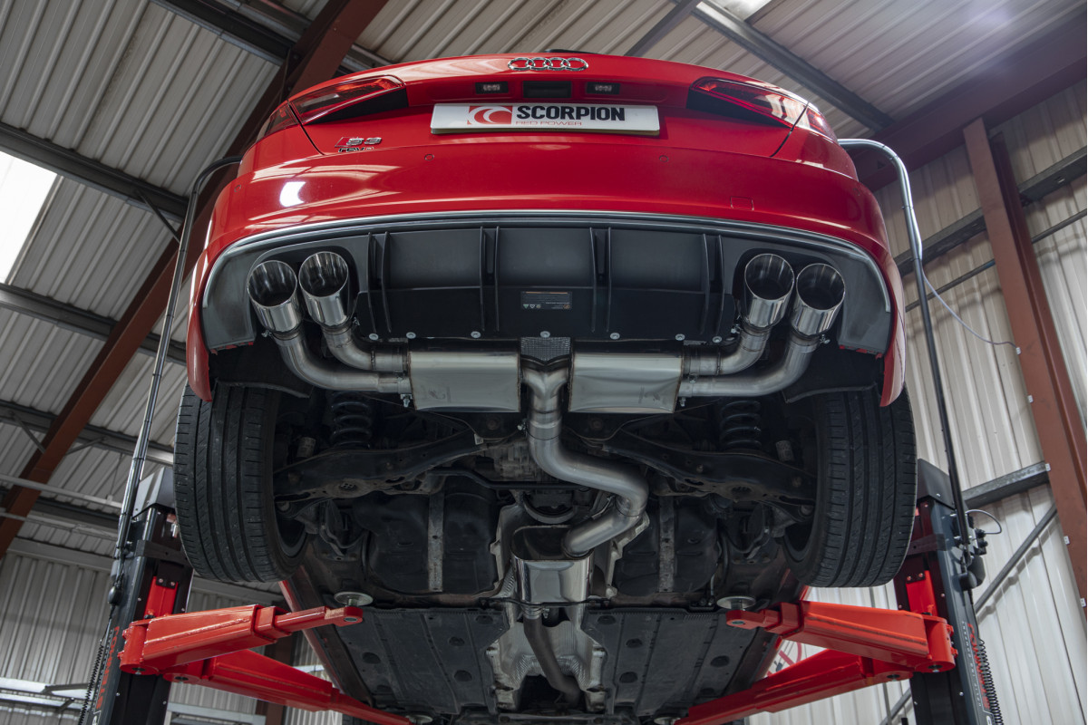 Scorpion Performance Uitlaat Audi S3 2.0T 8V PFL 4