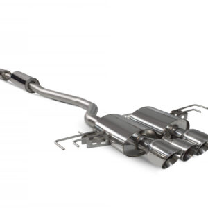 Scorpion Resonated Cat Back Systeem Honda Civic FK8 RHD 01