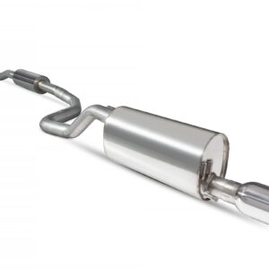 Scorpion Resonated Cat Back Systeem Vauxhall Corsa E1.0T 01