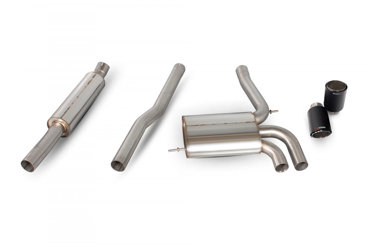 Scorpion Resonated Cat Back System Mini Cooper S F56 3