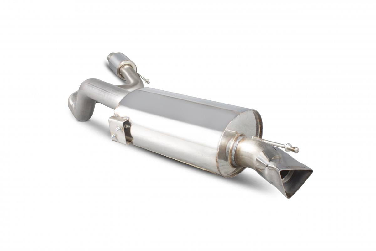 Scorpion Resonated Cat Back systeem Vauxhall Corsa D VXR 02