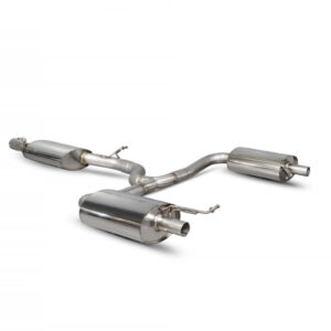 Scorpion Resonated Cat back systeem VW MK7 Golf 01