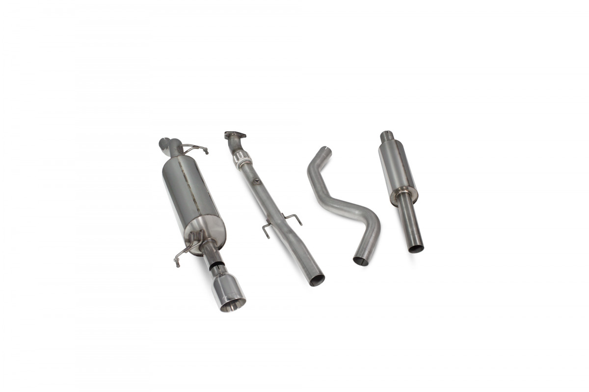 Scorpion Resonated Catback System Vauxhall Corsa 1.4 03