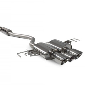 Scorpion Resonated Flex back systeem Honda Civic FK8 LHD 01