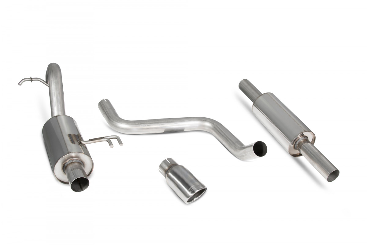 Scorpion Resonated cat back system Mitsubshi Colt Z30 CZT 3