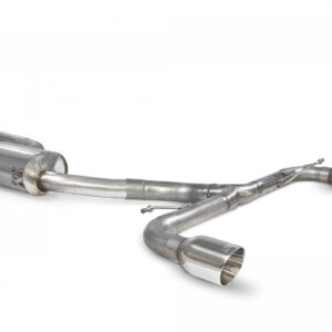 Scorpion Resoneerde Predator Cat Back VW Scirocco R 01