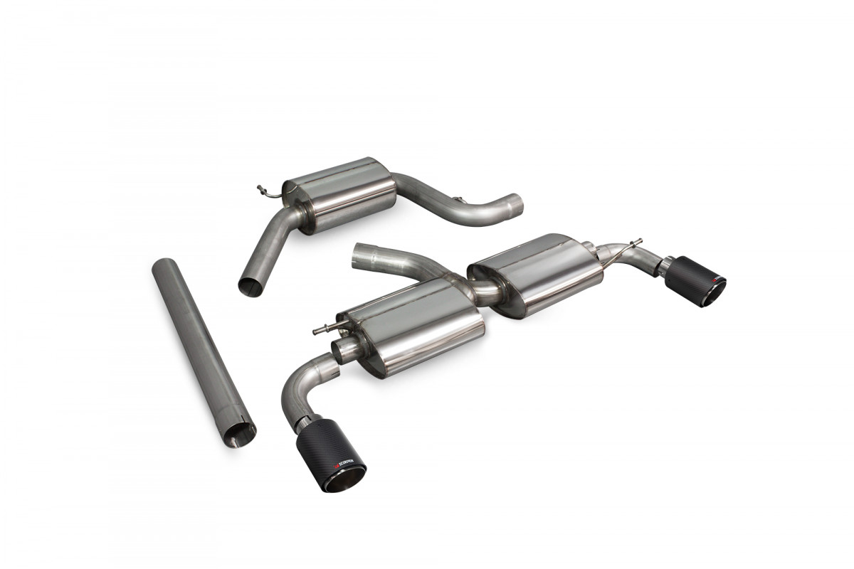 Scorpion Resonerend Cat Back System VW Scirocco R 03