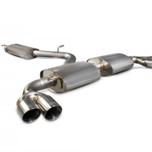 Scorpion Resonerend Cat Back systeem Audi TT MK2 3.2 V6 1