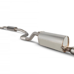 Scorpion Resonerend Cat Back systeem Opel Corsa D 1.0 01